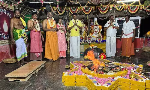 காரைமேடு ஒளிலாயத்தில் மகா யாகம்