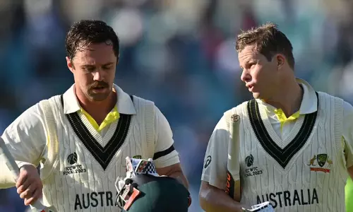 உலக டெஸ்ட் சாம்பியன்ஷிப்- முதல்நாள் ஆட்டநேர முடிவில் 327 ரன்கள் குவித்த ஆஸ்திரேலியா