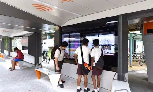 20 இடங்களில் ஸ்மார்ட் பயணிகள் நிழற்குடை