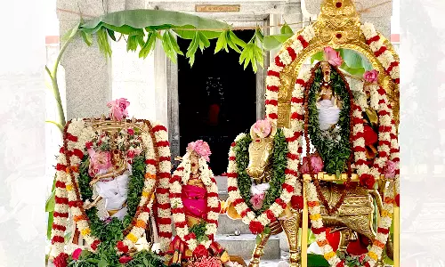 பிரம்மலிங்கேஸ்வரர் கோவிலில் புதிய சிலைகள் பிரதிஷ்டை