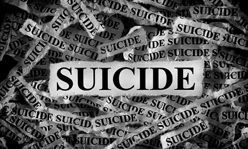 மனைவி பிரிந்து சென்ற ஏக்கத்தில் வாலிபர் தற்கொலை