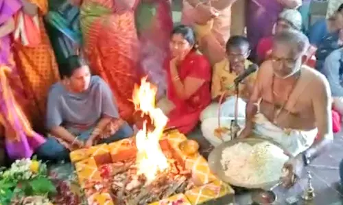 ஆத்தூர் கோவிலில்  வருஷாபிஷேகம்