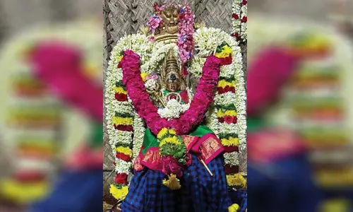 பொத்தனூர் புதுப்பாளையத்தில் அங்காள பரமேஸ்வரி கோவில் முப்பூஜை திருவிழா