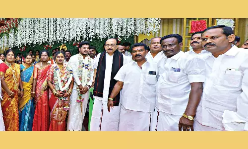 ம.தி.மு.க. பிரமுகர் இல்ல திருமண விழா