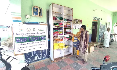 பேரூர் பேரூராட்சியில் பழைய பொருட்கள் கண்காட்சி