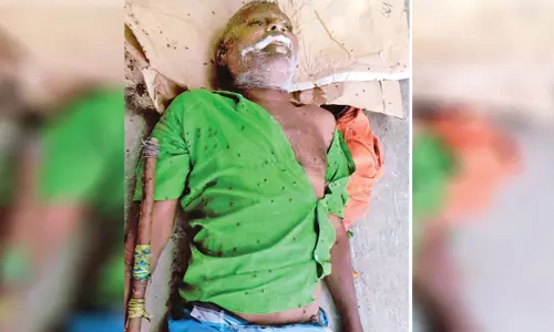 மயங்கி கிடந்த முதியவர் சிகிச்சை பலனின்றி சாவு