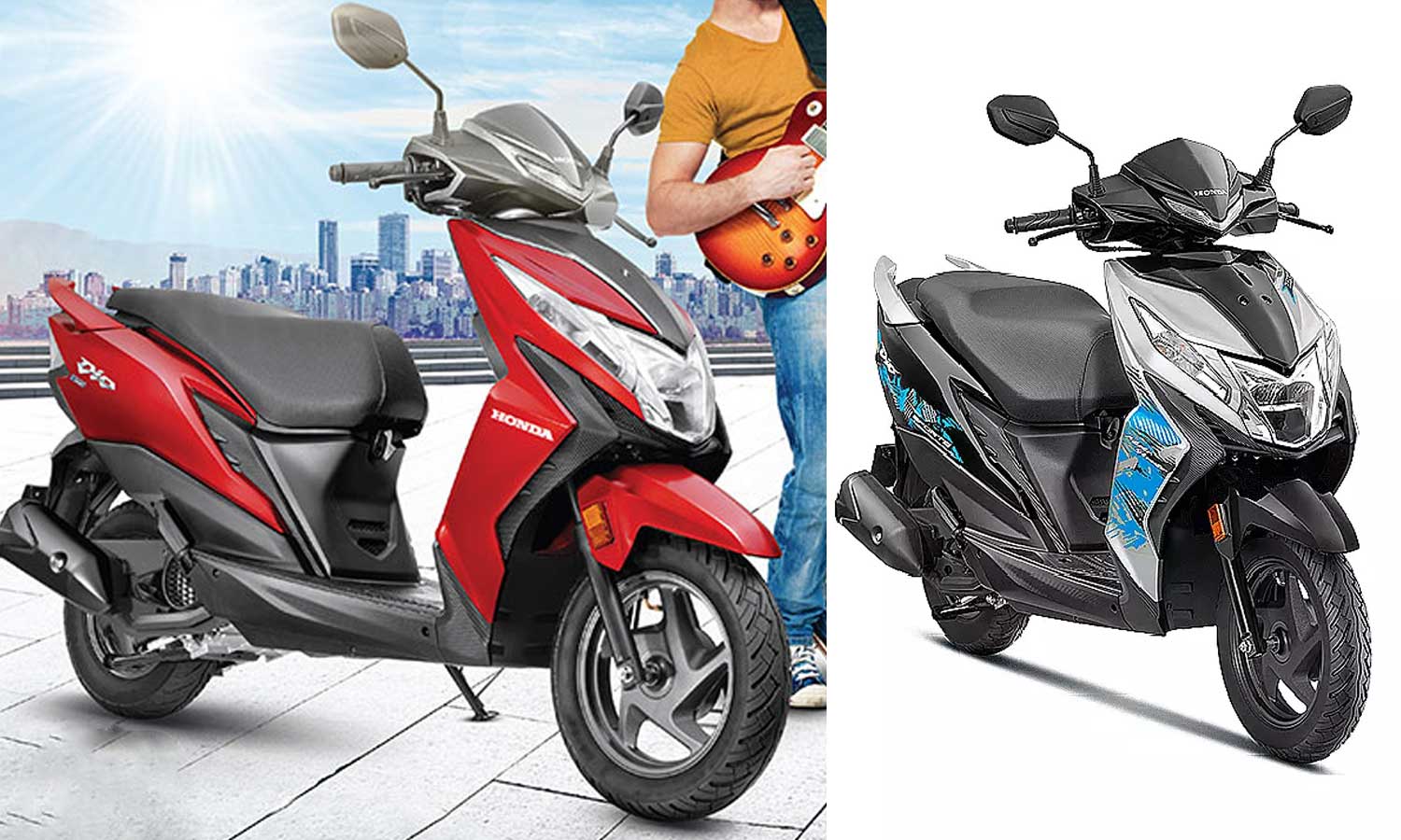 கீலெஸ் வசதி, அலாய் வீல் கொண்ட ஹோண்டா டியோ இந்தியாவில் அறிமுகம்