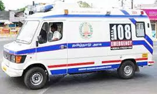 விபத்தில் இறந்த ஆம்புலன்ஸ் டிரைவர் குடும்பத்திற்கு நிவாரண நிதி
