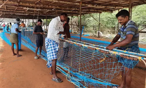 கடலுக்கு செல்ல தயாராகும் விசைப்படகுகள்