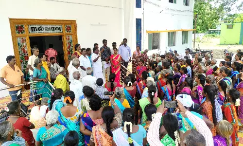 வந்தவாசியில் 9 கிராமங்களை நகராட்சியில் சேர்ப்பதற்கு எதிர்ப்பு