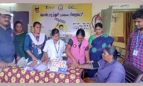 தொண்டாமுத்தூர் பேரூராட்சியில் தூய்மை பணி முகாம்