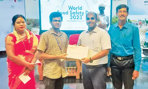 பாதுகாப்பற்ற உணவை கண்டறிய புதிய தொழில்நுட்பம் தேவை- கலெக்டர் பேச்சு