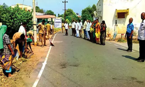 பொத்தனூர் பேரூராட்சியில் தூய்மை பணி முகாம்