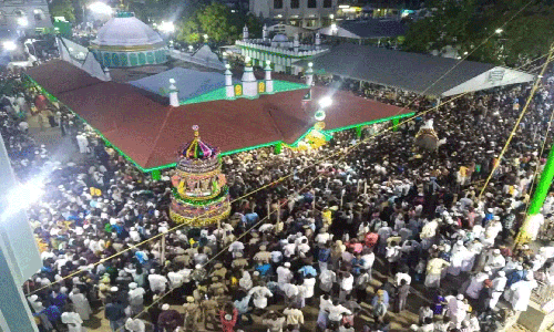 ஏர்வாடி பாதுஷா நாயகம் தர்காவில் நாளை சந்தனக்கூடு திருவிழா