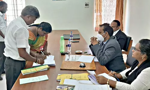 மக்கள் நீதிமன்றங்களில் 66 வழக்குகள் முடித்து வைப்பு