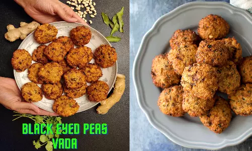 நார்ச்சத்து நிறைந்த ஸ்நாக்ஸ் காராமணி வடை