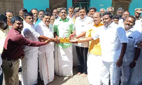 ரூ.50 லட்சத்தில் சாலை மேம்பாட்டு பணி