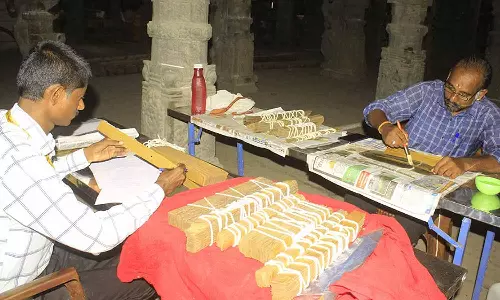 நெல்லையப்பர் கோவிலில் அரியவகை ஓலைச்சுவடிகள் கண்டுபிடிப்பு