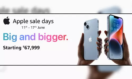 ஐபோனுக்கு ரூ. 12 ஆயிரம் வரை தள்ளுபடி - அமேசான் அதிரடி சலுகை அறிவிப்பு!