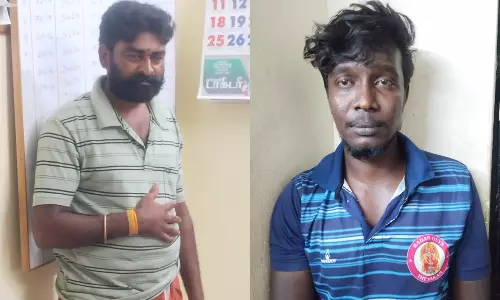 போடி நீதிமன்றம் அருகே மனைவியை கார் ஏற்றி கொல்ல முயன்ற கணவர்- டிரைவர் கைது
