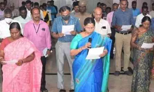 பெரம்பலூரில் உலக குழந்தை தொழிலாளர் முறை எதிர்ப்பு தின உறுதிமொழி