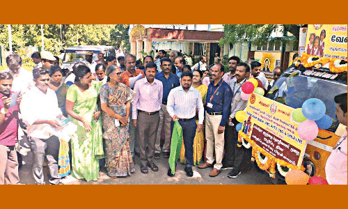 குழந்தை தொழிலாளர் எதிர்ப்பு பேரணி-கையெழுத்து இயக்கம்