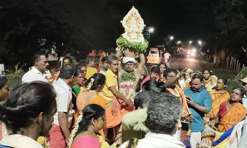 ராள்ளப்பாடி கங்கை அம்மன் கோவிலின் மூன்றாம் ஆண்டு ஜாத்திரை திருவிழா