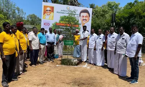 ஜெயங்கொண்டத்தில் மரக்கன்றுகள் நடும் விழா