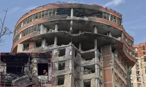 உக்ரைனில் ரஷியா சரமாரியாக ஏவுகணை தாக்குதல்- 6 பேர் பலி