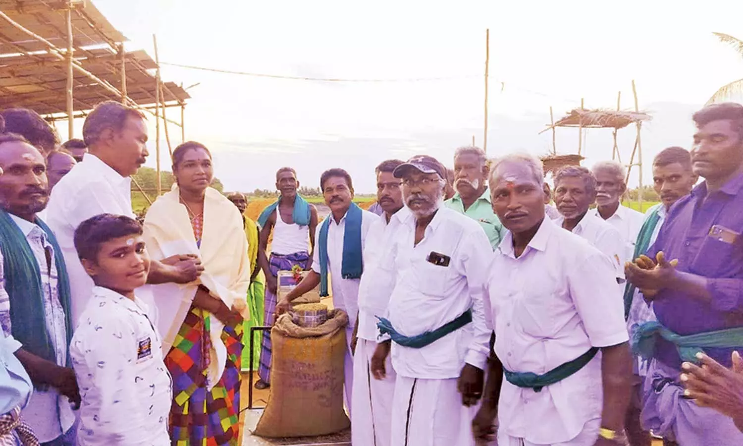 ரெங்கநாதபுரத்தில் புதிய நெல் கொள்முதல்நிலையம் திறப்பு