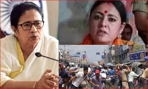 மேற்கு வங்காள வன்முறையை உக்ரைன்- ரஷியா போருடன் ஒப்பிடும் பா.ஜனதா தலைவர்