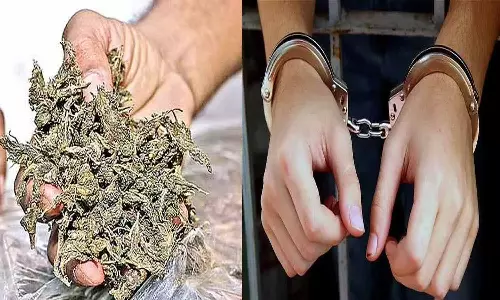 கஞ்சா வைத்திருந்த வாலிபர் கைது