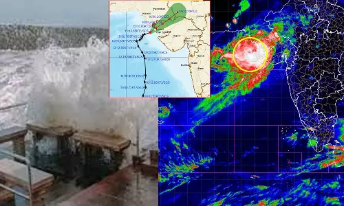 குஜராத் கடலோர பகுதியை தாக்கியது பிபோர்ஜோய் புயல்.. மரங்கள், மின்கம்பங்கள் சாய்ந்தன