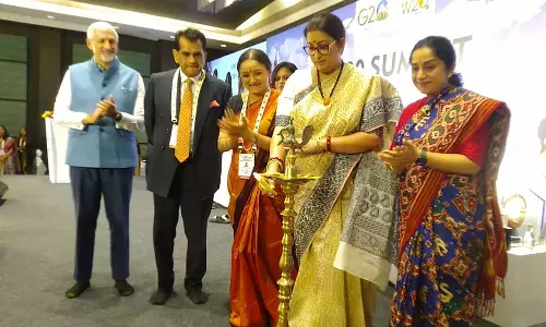 மாமல்லபுரத்தில் மகளிர் ஜி20 மாநாடு - மத்திய மந்திரி ஸ்மிருதி இரானி பங்கேற்பு