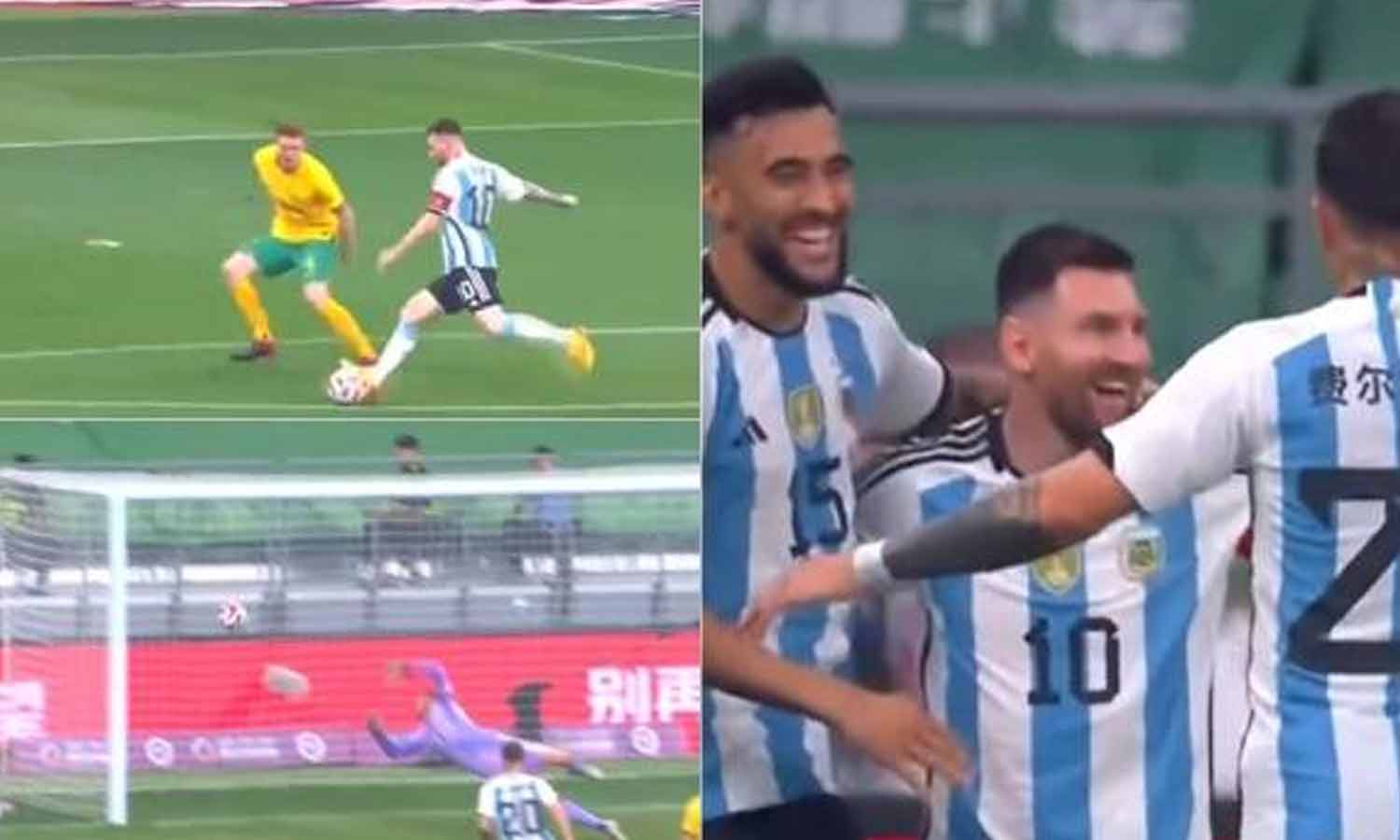 அர்ஜென்டினாவுக்காக அதிகவேக கோல் அடித்த மெஸ்சி- வைரலாகும் வீடியோ