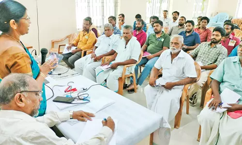 கால்நடை நோய் தடுப்பு பயிற்சி முகாம்