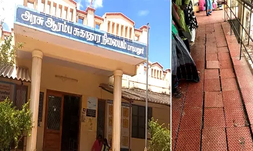 பாவூர்சத்திரம் அருகே ஆரம்ப சுகாதார நிலையத்தில் சுற்றி திரியும் பாம்புகள்- நோயாளிகள் அச்சம்