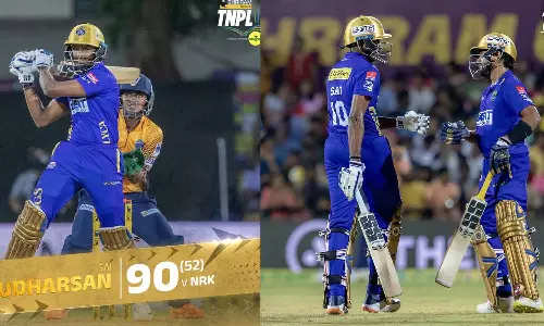 சாய் சுதர்சன் அதிரடி.. லைக்கா கோவை கிங்ஸ் 181 ரன்கள் குவிப்பு