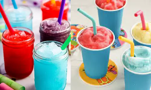 ஐதராபாத்தில் பிரபலமாகும் புதிய வகை ஸ்லூஷி குளிர்பானம்