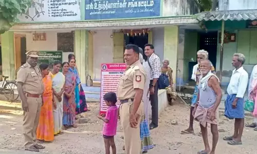 குமாரபாளையத்தில் பாதுகாப்பு விழிப்புணர்வு பிரசாரம்