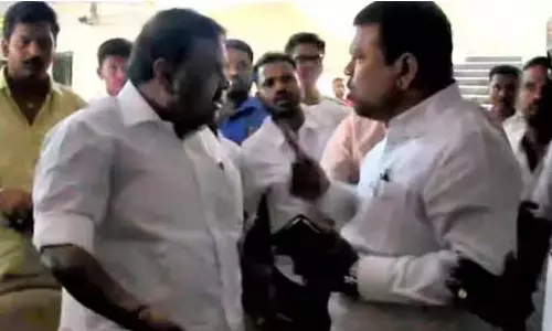 தி.மு.க. எம்.பி, அமைச்சர் இடையே கடும் வாக்குவாதம் - ராமநாதபுரத்தில் பரபரப்பு