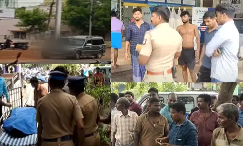 காரைக்குடியில் பயங்கரம்.. ஜாமீனில் வந்த வாலிபர் ஓட ஓட விரட்டி வெட்டிக்கொலை