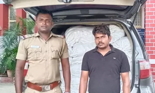 குட்கா கடத்த முயன்ற வட மாநில வாலிபர் கைது