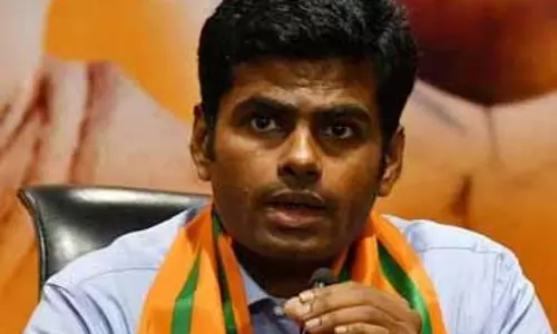 கம்யூனிஸ்டுகள் தி.மு.க.வின் கிளை அலுவலகமாக செயல்படுகிறது- அண்ணாமலை பாய்ச்சல்