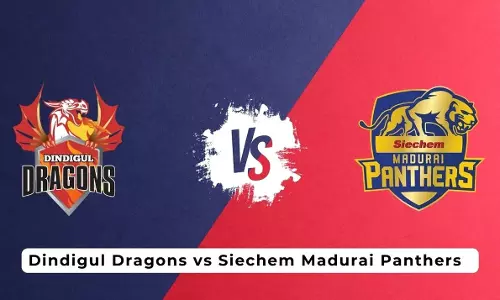 டிஎன்பிஎல்- திண்டுக்கல் அணிக்கு 124 ரன்கள் இலக்கு நிர்ணயித்தது மதுரை பாந்தர்ஸ்