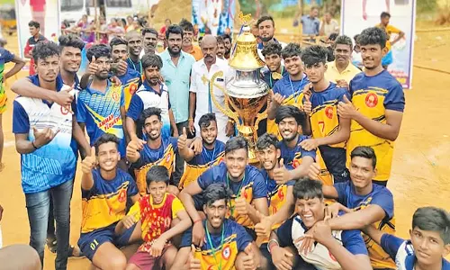 ஆலங்குளம் அருகே மாவட்ட அளவிலான கபடி போட்டி