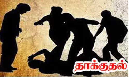 கோவை அருகே கள்ளக்காதலை தட்டி கேட்ட மனைவி மீது தாக்குதல்