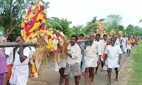 பொன்னமராவதியில் புரவி எடுப்பு விழா