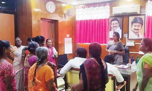 சங்கரன்கோவிலில் புதிய வாறுகால் அமைக்கும் பணியை துரிதப்படுத்த நடவடிக்கை- சேர்மன் உமா மகேஸ்வரி உறுதி