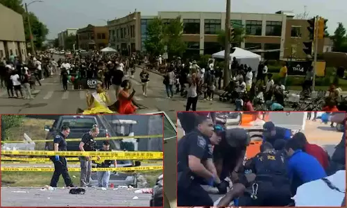 அமெரிக்காவில் ஜூன்டீன்த் கொண்டாட்டத்தில் துப்பாக்கி சூடு- 6 பேர் காயம்